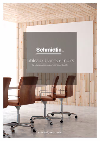 Schmidlin Tableaux blancs et noirs