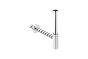 Viega siphon à culot Eleganta, laiton chromé (440190)