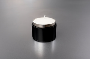 Schmidlin ELEMENT, Kerzenhalter magnetisch, schwarz matt