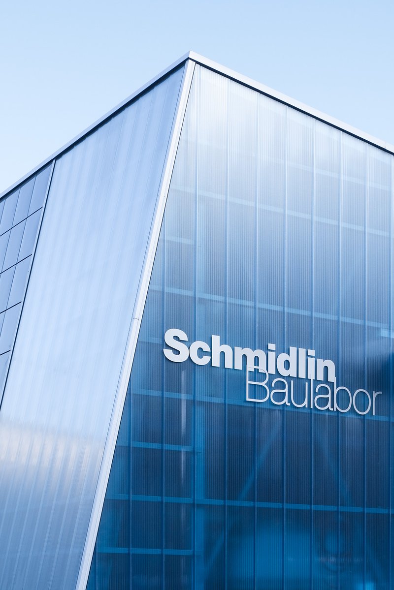 Schmidlin Baulabor in Oberarth – modernes Gebäude für Schulungen und Produkttests