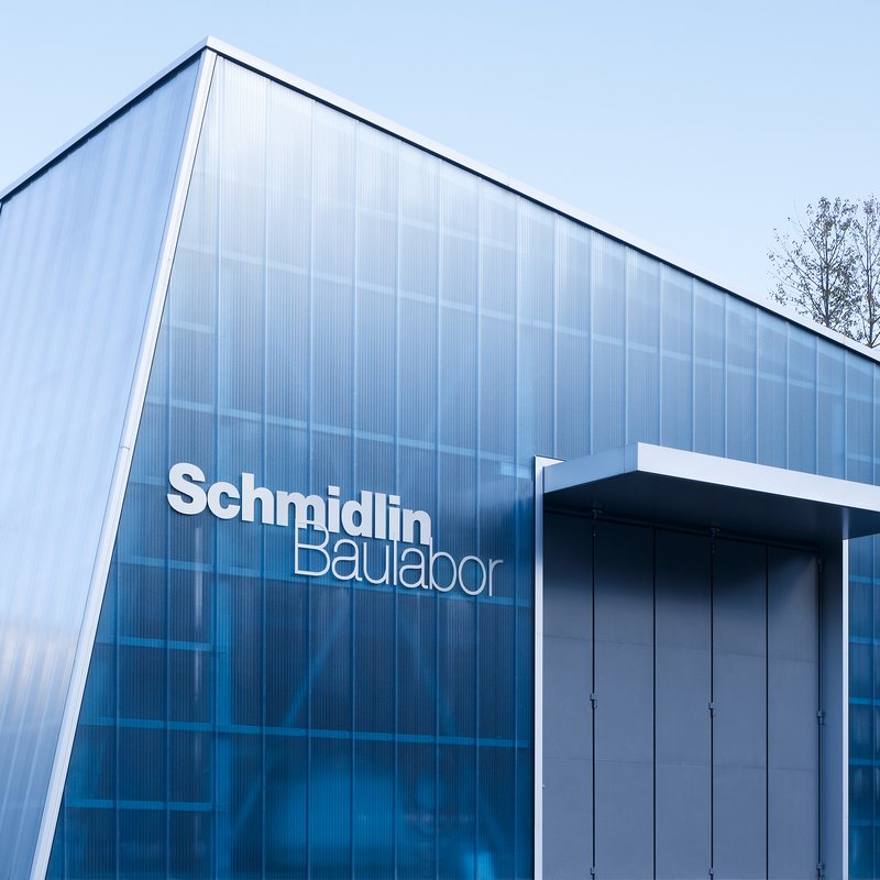 Schmidlin Baulabor in Oberarth – modernes Gebäude für Schulungen und Produkttests