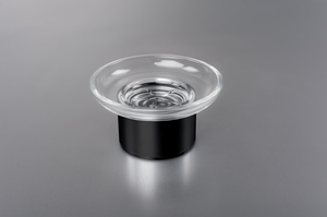 Schmidlin ELEMENT, porte-savon magnétique, noir mat