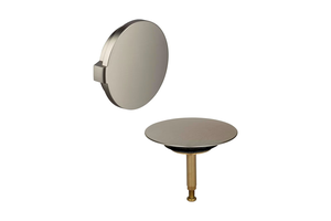 Set de finition Multiplex Visign M5, couleur inox brossé, volant de commande et couvercle (735890)
